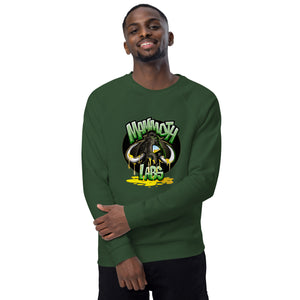 Mammoth Labs unisex organic raglan sweatshirt