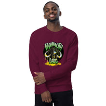 Load image into Gallery viewer, Mammoth Labs unisex organic raglan sweatshirt