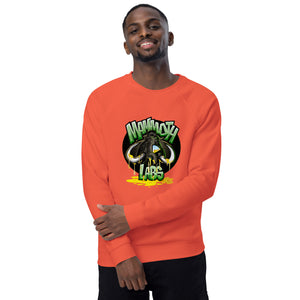 Mammoth Labs unisex organic raglan sweatshirt
